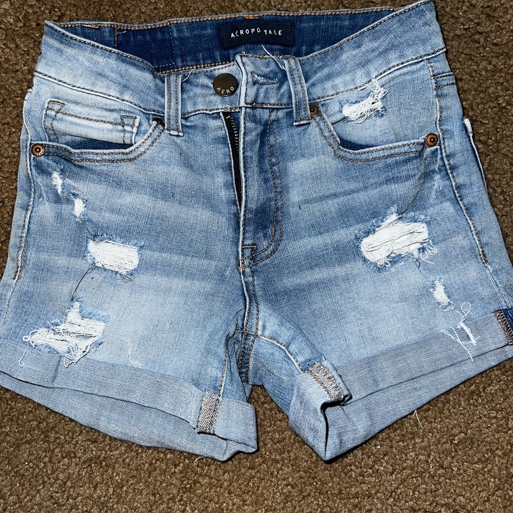 Aero Denim Shorts